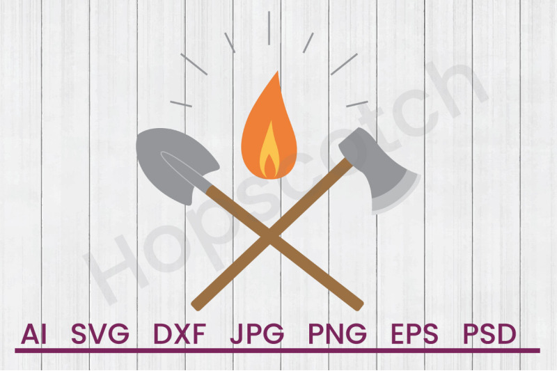 camping-gear-svg-file-dxf-file