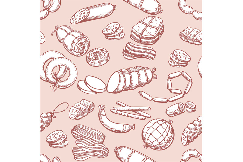 sketch-sausages-pattern