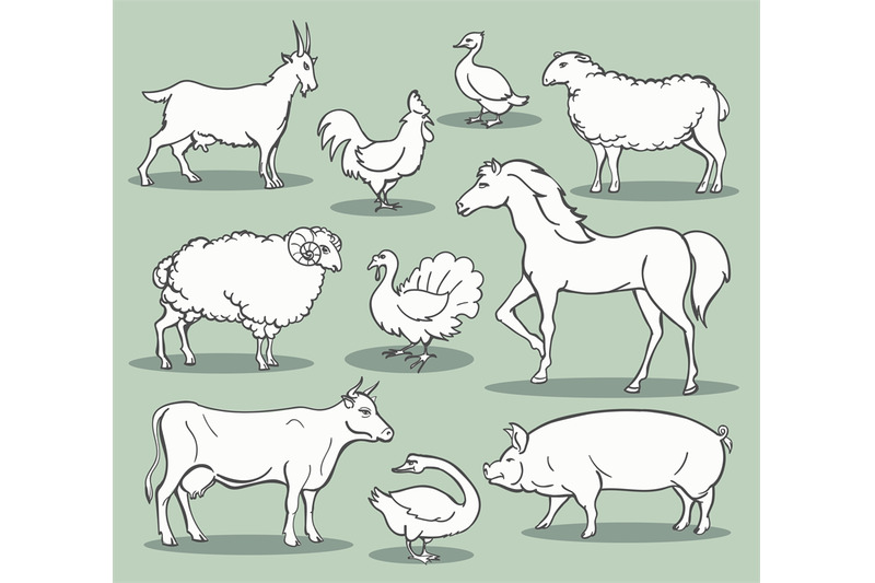 farm-animals-sketch