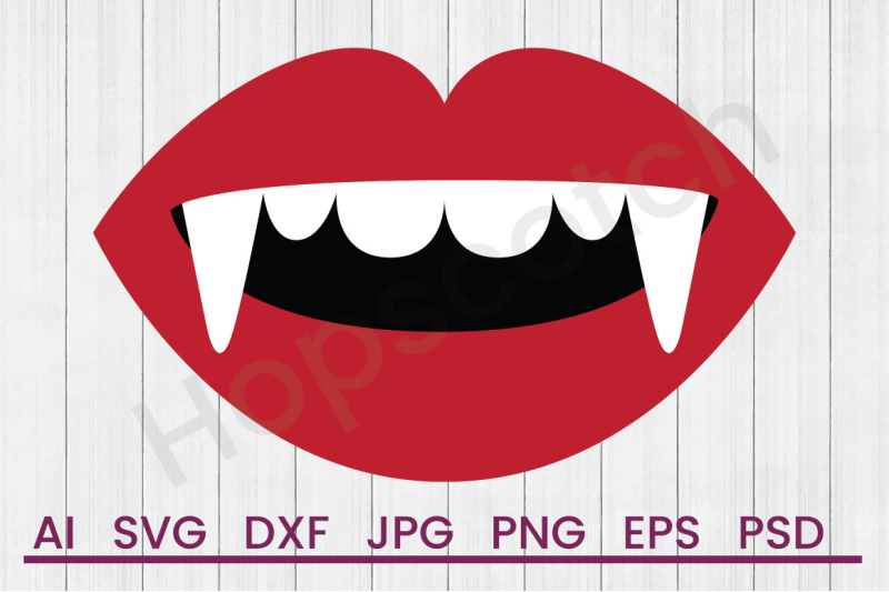 vampire-teeth-svg-file-dxf-file