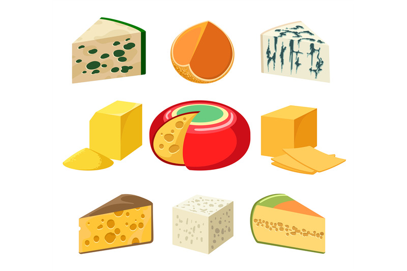 cheese-types-and-slices