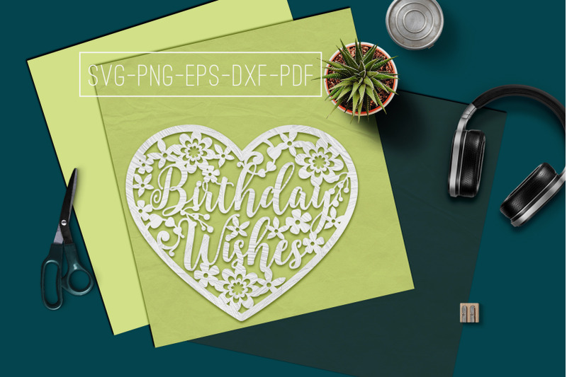 birthday-wishes-papercut-template-birthday-decor-svg-pdf
