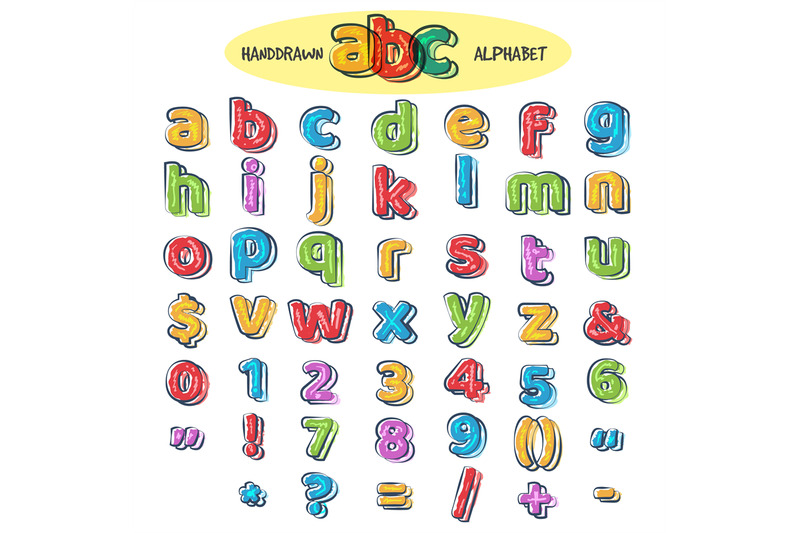 colorful-doodle-alphabet