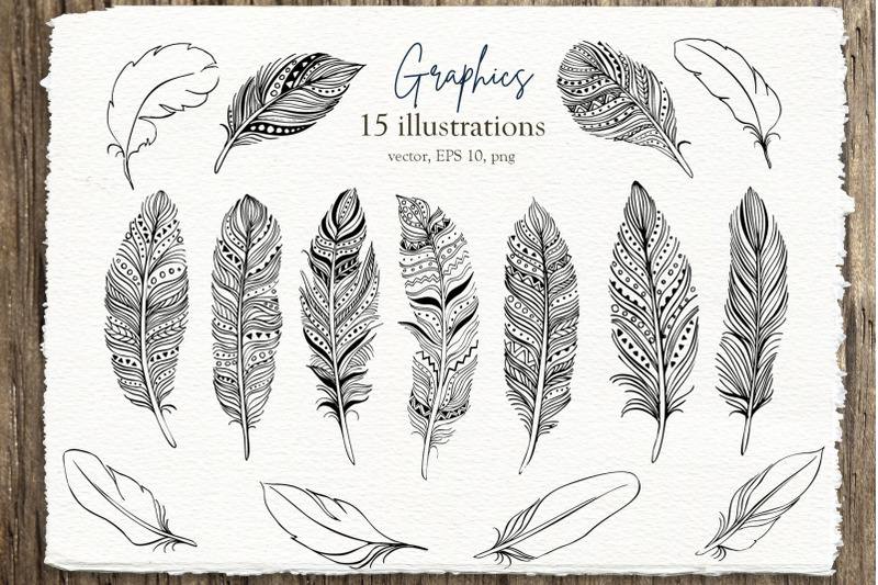 feathers-graphics-amp-watercolor-set