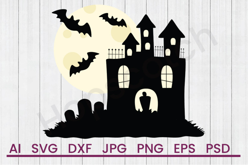 haunted-house-svg-file-dxf-file
