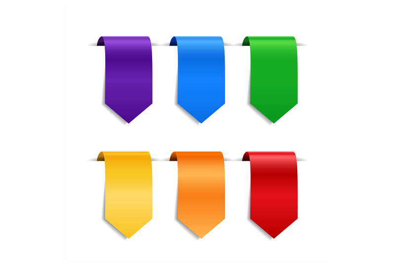 decorative-ribbons-labels-or-bookmarks-set