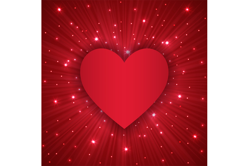 valentine-day-background-with-red-heart