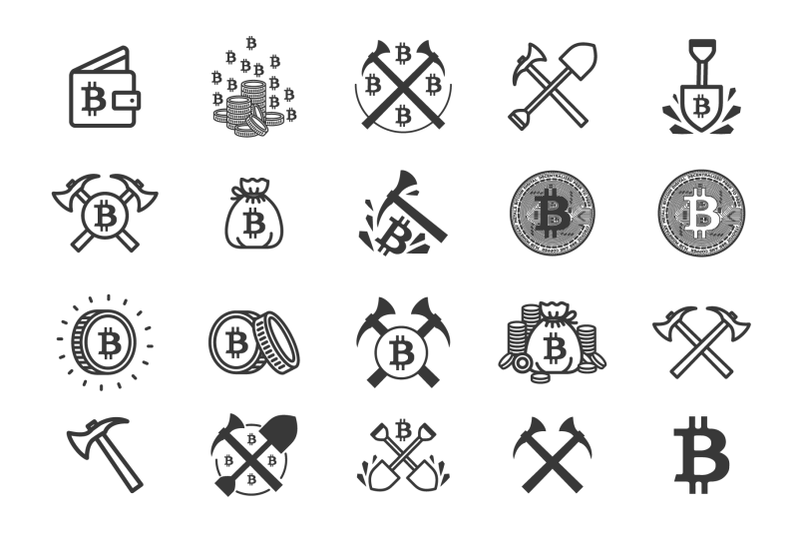 set-of-20-bitcoin-mining-icons