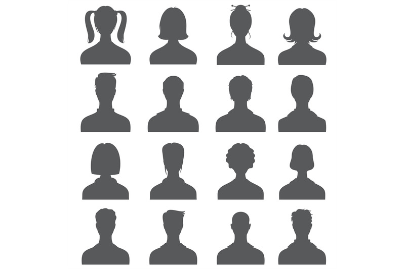 anonymous-face-people-heads-vector-silhouettes-monochrome-business-us