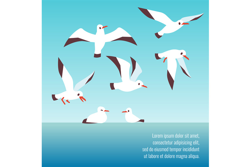 atlantic-seabirds-flying-background-design