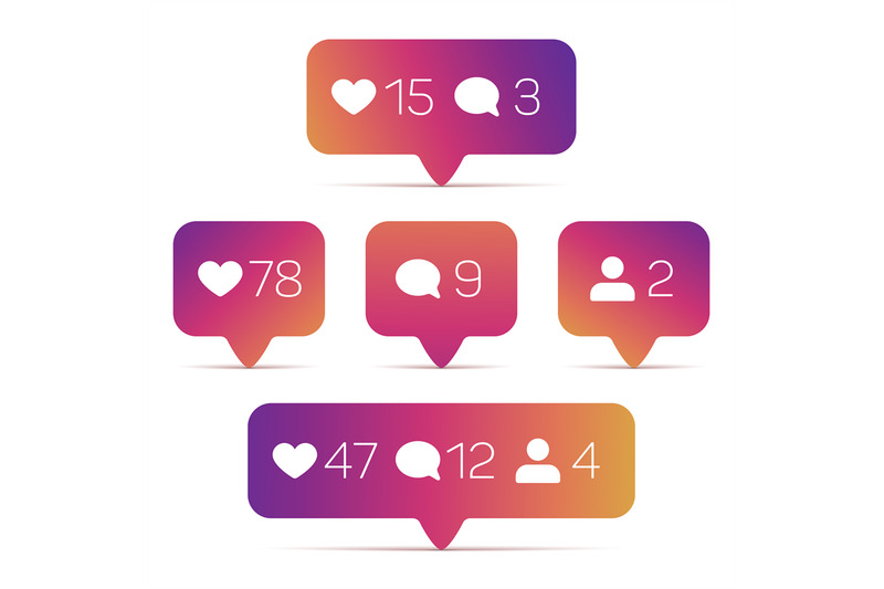 like-follower-comment-icons