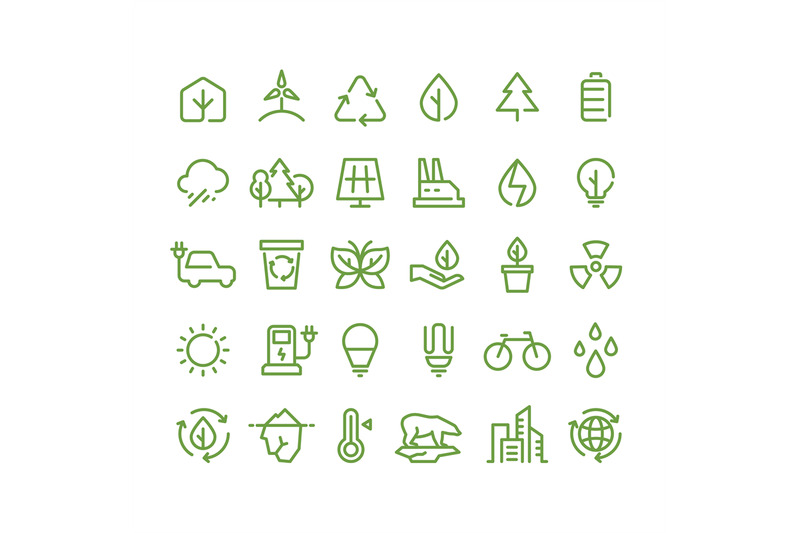 eco-and-green-environment-vector-line-icons-ecology-and-recycling-out