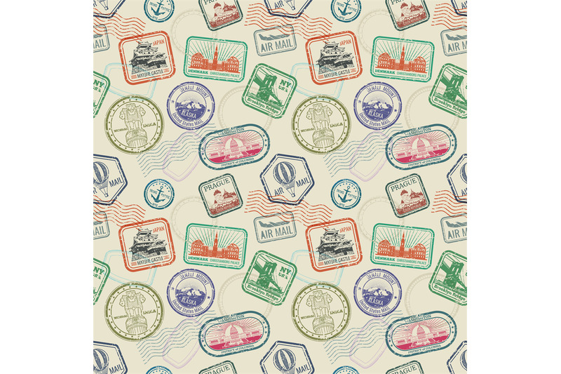 vintage-passport-travel-stamps-vector-seamless-pattern