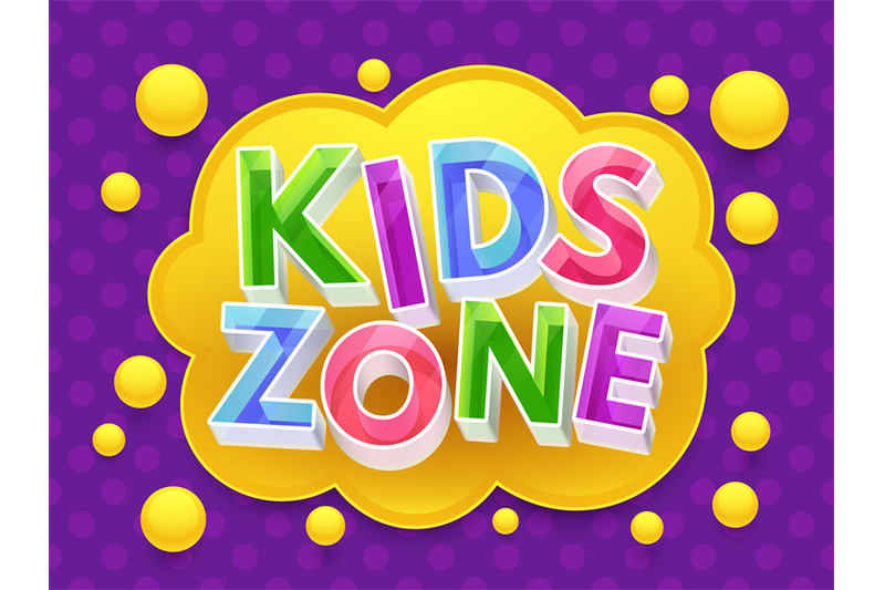 kids-zone-graphic-vector-banner-for-childrens-playroom