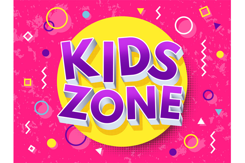 kids-zone-cartoon-inscription-children-playground-vector-concept