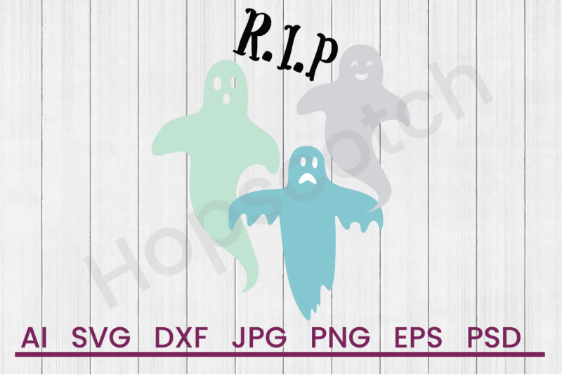 ghosts-rip-svg-file-dxf-file