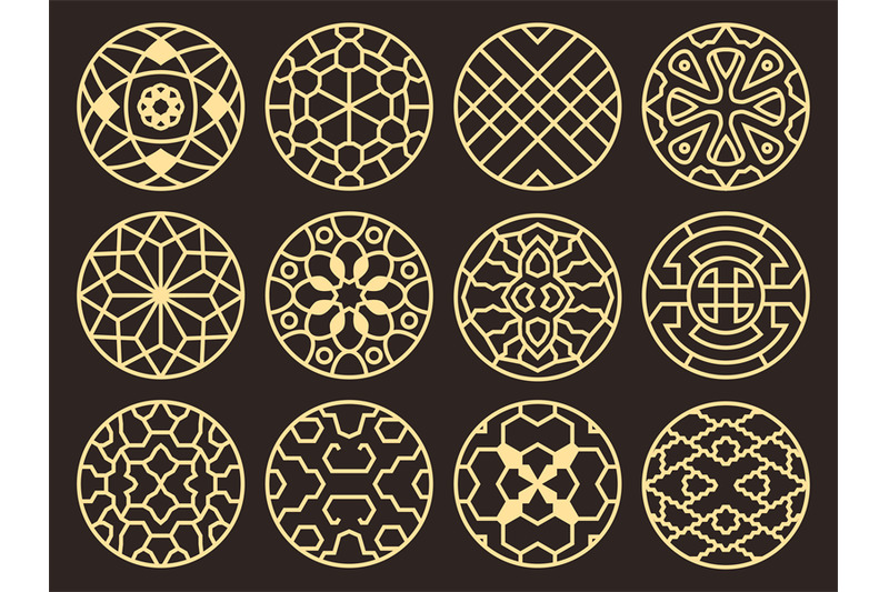 korean-and-chinese-traditional-vector-ancient-buddhist-patterns-ornam