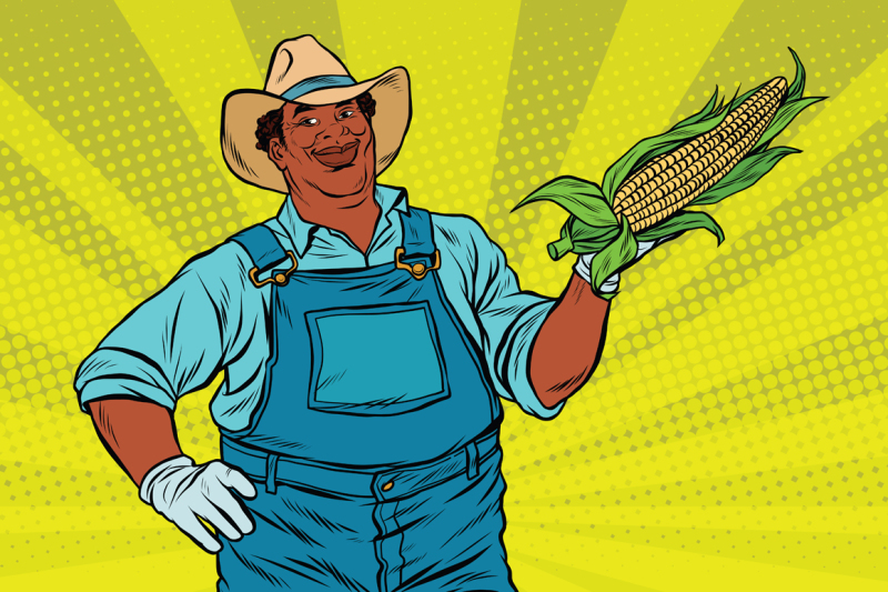 african-american-farmer-with-corn-on-the-cob
