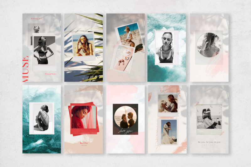 polaroid-instagram-stories-template