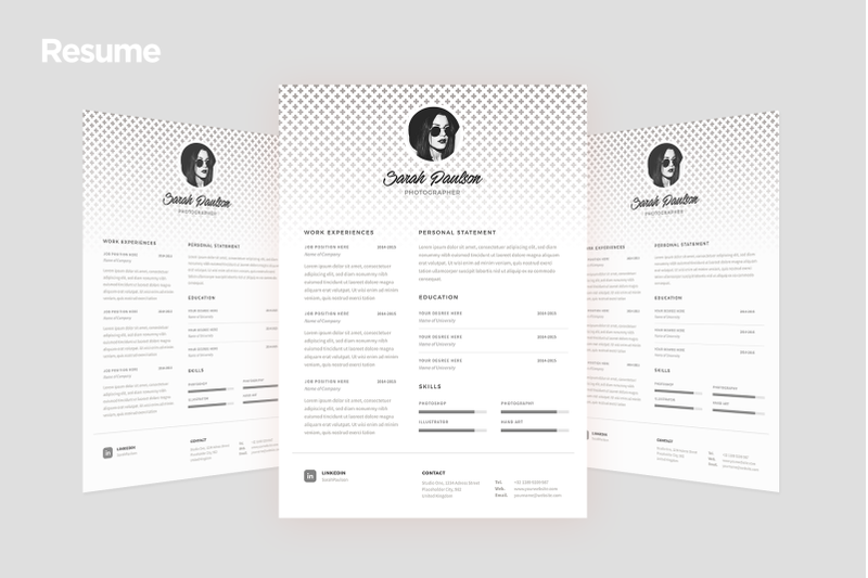 clean-resume-template-match-with-cover-letter
