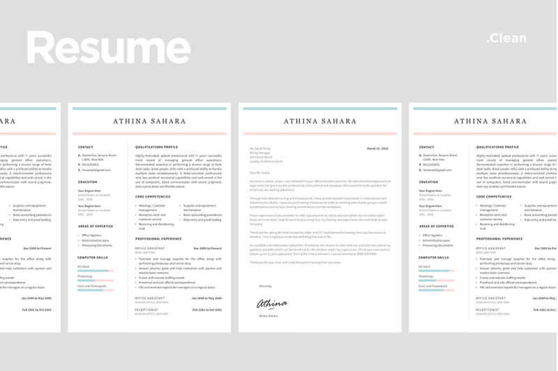 resume-template-match-with-cover-letter