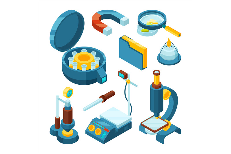 science-chemical-isometric-pharmaceutical-engineering-biology-modern