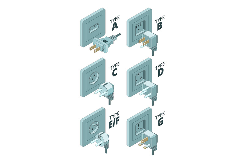 power-plug-types-electricity-energy-box-connector-meter-3d-isometric