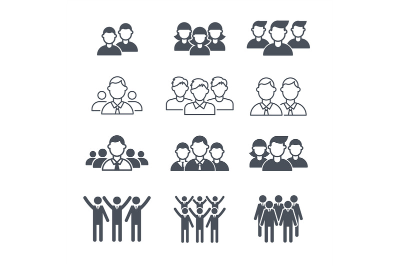 business-team-symbols-people-corporate-crowd-employee-silhouettes-vec