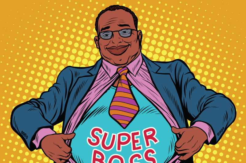 african-american-businessman-super-boss