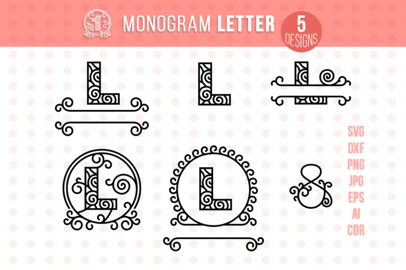 monogram-letter-l