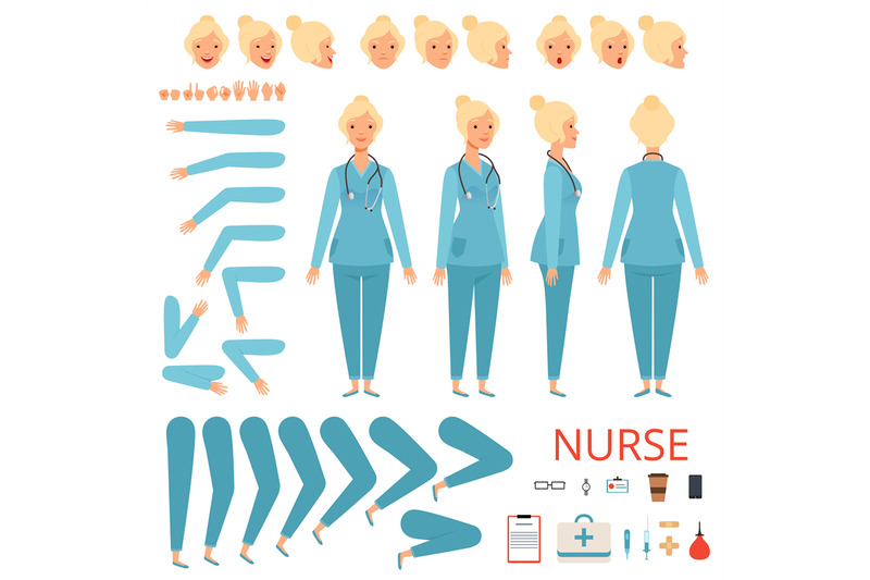 nurse-animation-character-hospital-female-doctor-body-parts-and-profe