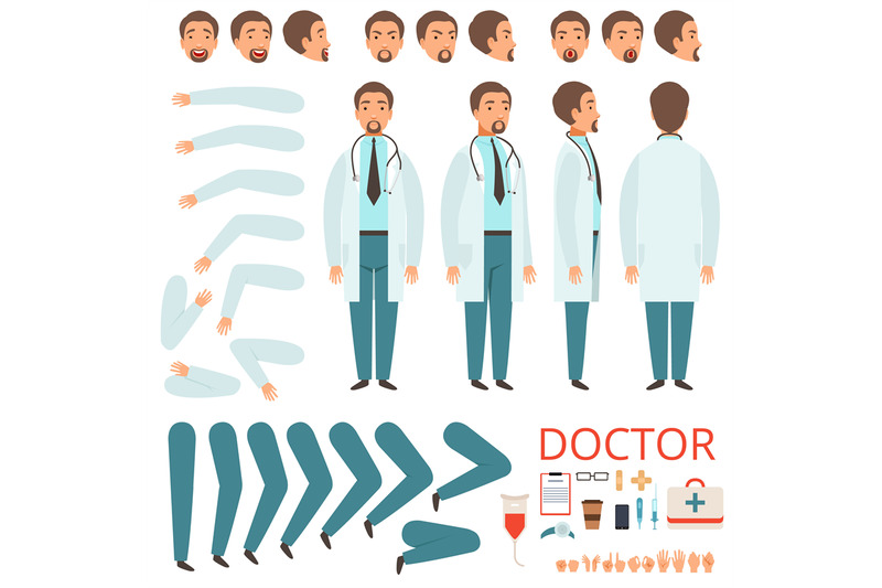 male-doctor-animation-hospital-staff-character-body-parts-legs-arms-c