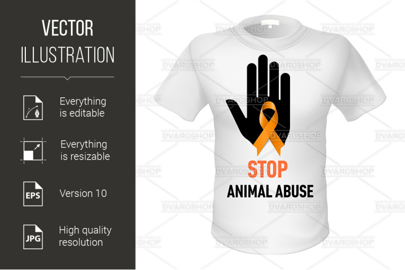t-shirt-animal-abuse
