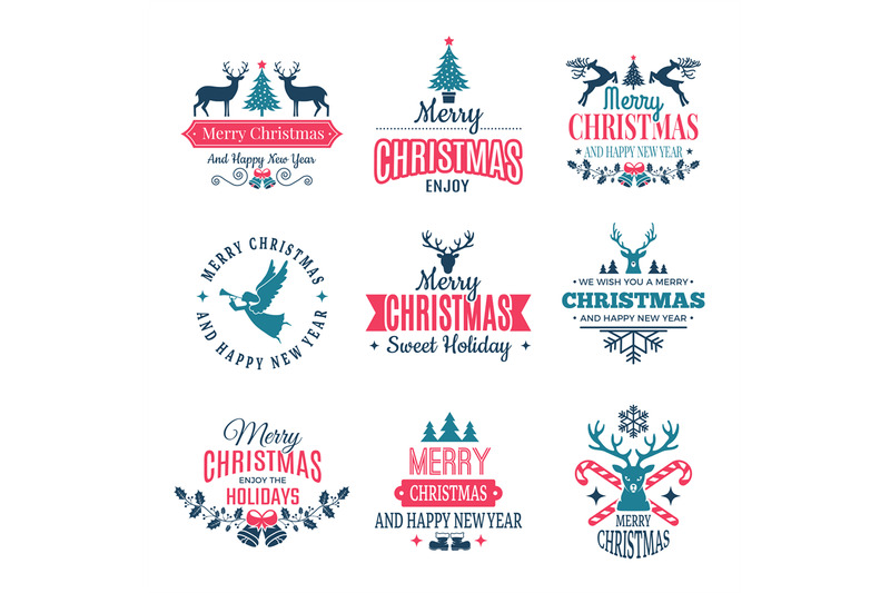 christmas-elements-holiday-labels-borders-badges-and-vintage-new-year