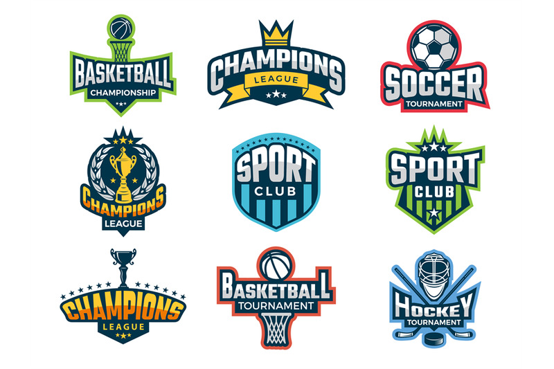 sport-logos-emblem-of-college-team-cup-competitions-athlete-recreatio