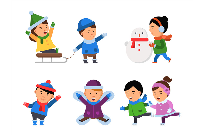 winter-smile-characters-kids-snow-clothes-boys-girls-christmas-party