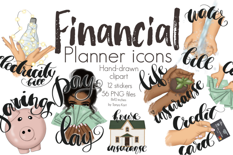 financial-planner-icons-clipart
