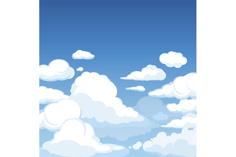 sky-with-fluffy-clouds-clean-blue-panorama-of-cloudscape-cloudy-vecto