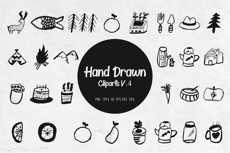 45-handdrawn-miscellaneous-cliparts-ver-4