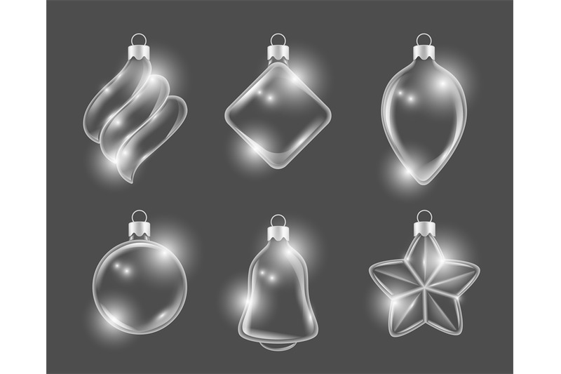 xmas-glass-toys-new-year-balls-stars-and-gifts-boules-vector-3d-reali