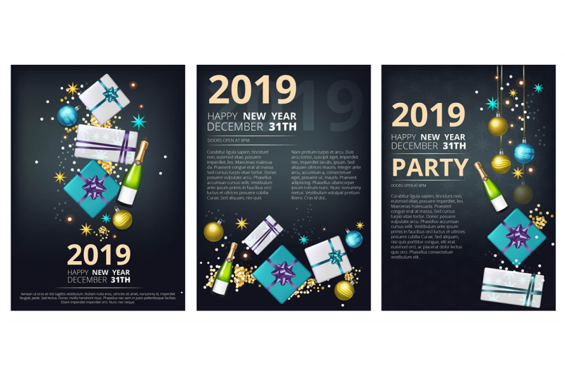 new-year-party-brochure-holiday-christmas-2019-celebration-invitation