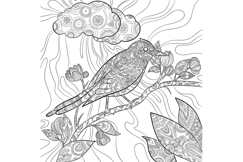 coloring-pages-bird-wild-flying-animal-in-sitting-on-branch-vector-na