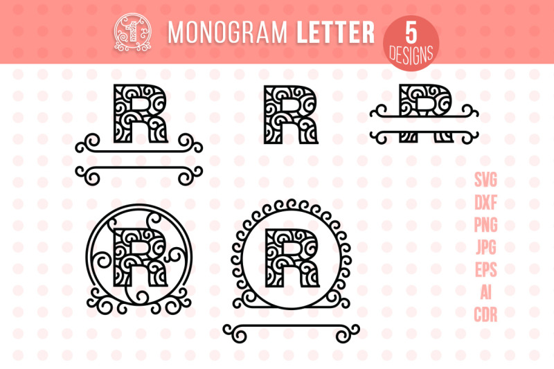 monogram-letter-r