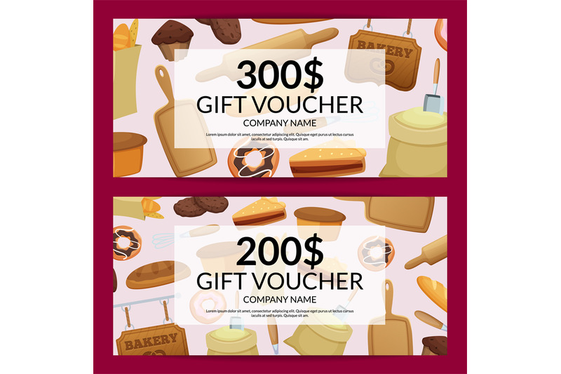 vector-cartoon-bakery-discount-or-gift-illustration