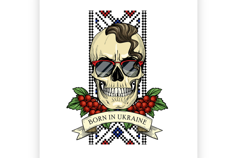 skull-with-ukrainian-symbols