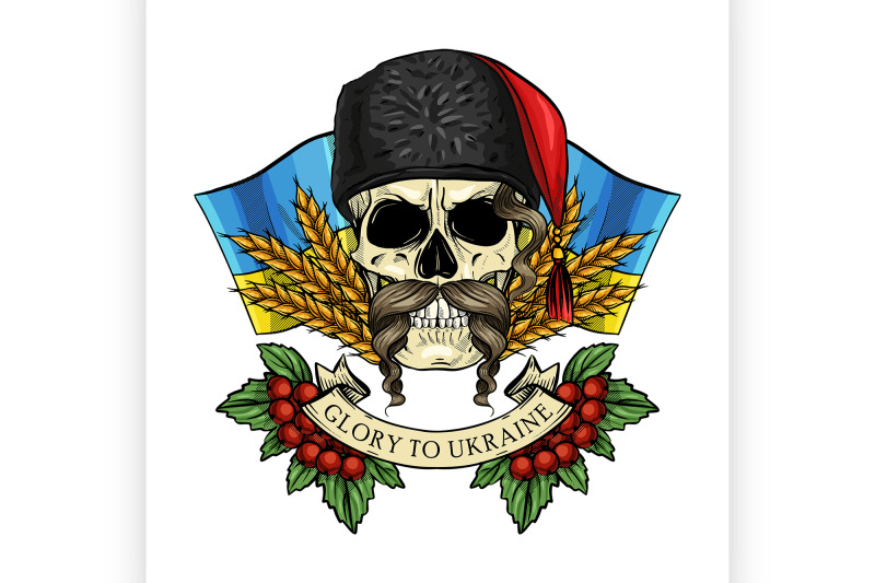 skull-with-ukrainian-symbols