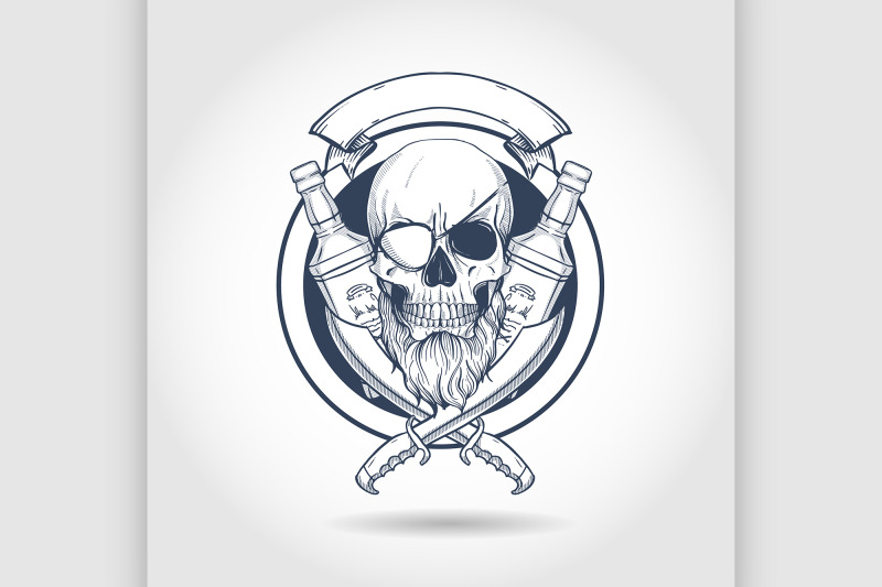 sketch-pirate-skull