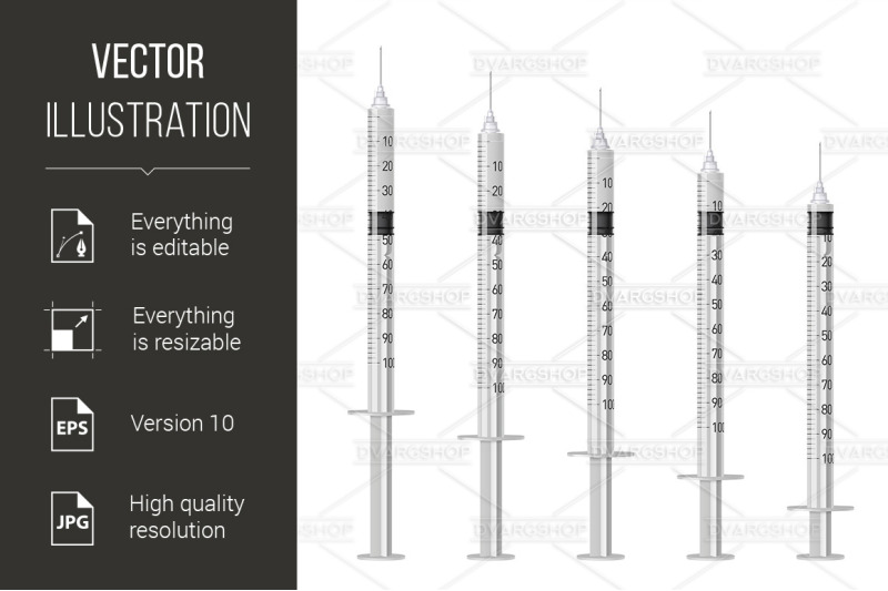 five-syringes