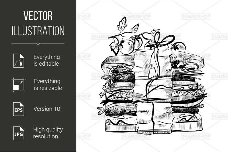 food-sketch