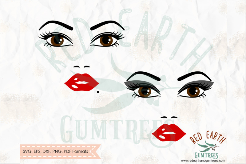 lash-and-lips-woman-2-styles-svg-png-eps-dxf-pdf